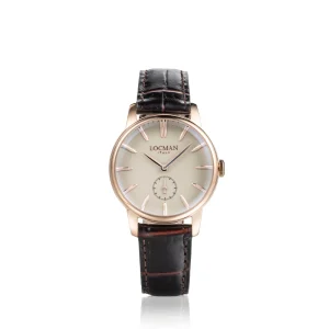 LOCMAN 1960 Solo Tempo PVD RG Secondi