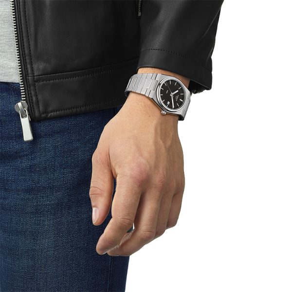TISSOT PRX 40mm Quadrante Nero Uomo - immagine 2