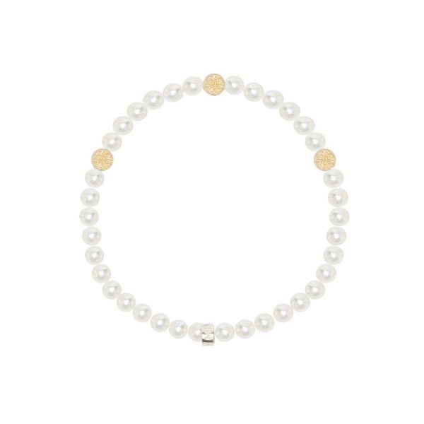 MIMì Bracciale Elastica con oro 18kt