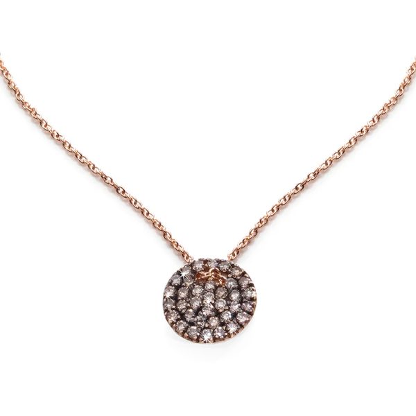 BURATO Collana Big Brown Diamonds