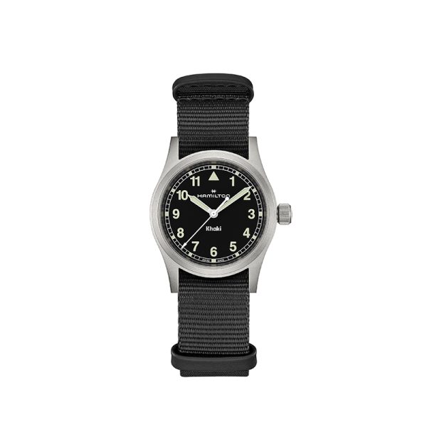 HAMILTON Khaki Field Quarzo, Nero, 33mm