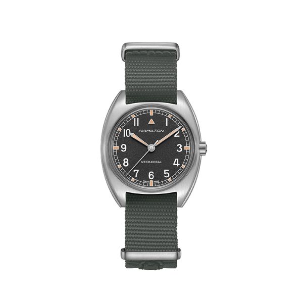 HAMILTON Khaki Aviation Pilot Pioneer, quadrante Nero, Mechanical