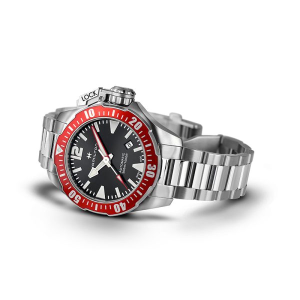 HAMILTON Khaki Navy Frogman Auto - immagine 2