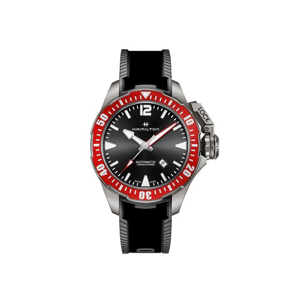 HAMILTON Khaki Navy Frogman Titanium Auto