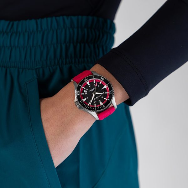 HAMILTON Khaki Navy Scuba Auto Fuxia - immagine 2