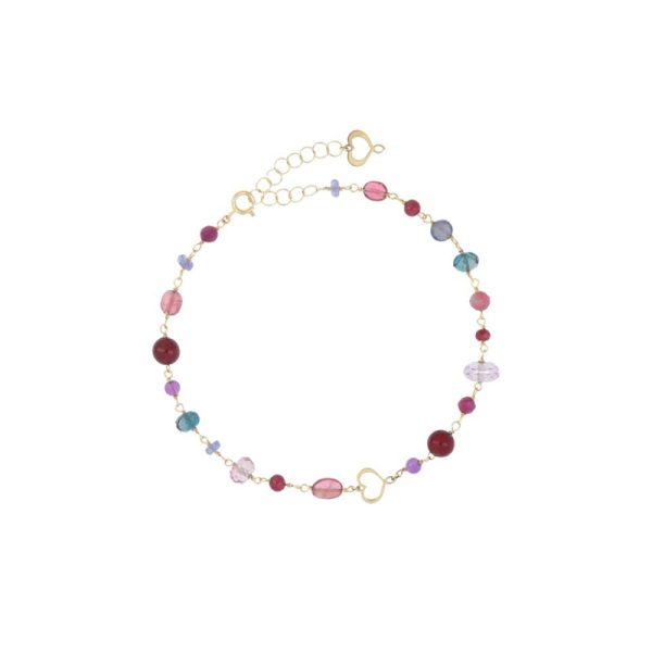 MAMAN ET SOPHIE Bracciale 18kt Nuvole rosse