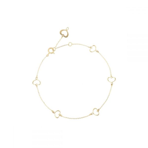 MAMAN ET SOPHIE Bracciale 18kt Cuori Maman
