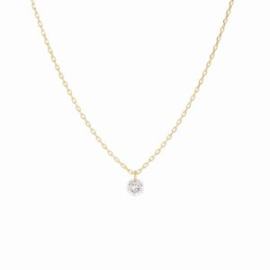 MAMAN ET SOPHIE Girocollo 18kt Diamante Nudo