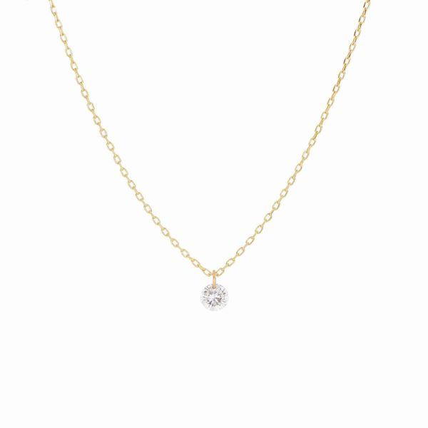 MAMAN ET SOPHIE Girocollo 18kt Diamante Nudo
