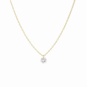 MAMAN ET SOPHIE Girocollo 18kt Diamante Nudo