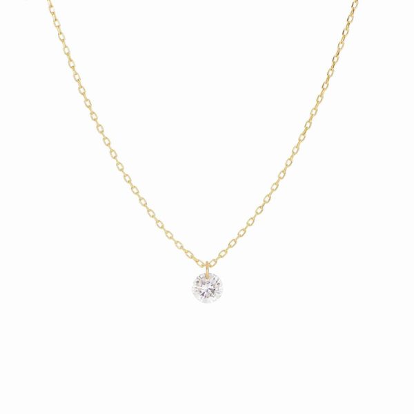 MAMAN ET SOPHIE Girocollo 18kt Diamante Nudo