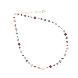 MAMAN ET SOPHIE Girocollo 18kt Nuvole rosse