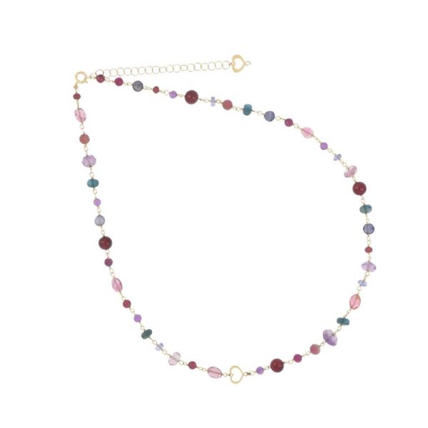 MAMAN ET SOPHIE Girocollo 18kt Nuvole rosse