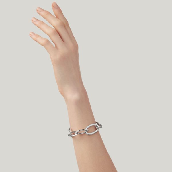 GIOVANNI RASPINI Bracciale Maglia Ovale Bold - immagine 2