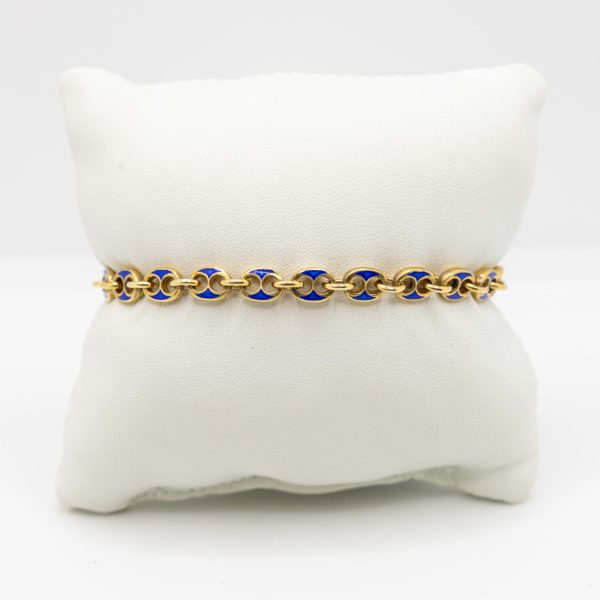 SCARABEO Intreccio Bracciale, Argento 925 Dorato