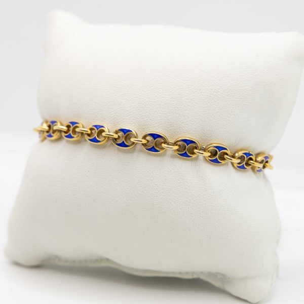 SCARABEO Intreccio Bracciale, Argento 925 Dorato - immagine 2
