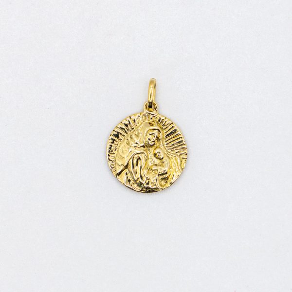 SCARABEO Piastrina immagine Sacra, Oro 18kt