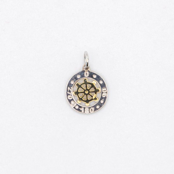 SCARABEO Acqua e Sale Ciondolo Timone Argento 925, Oro 9kt, Smalto - immagine 2