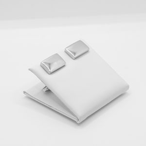 SCARABEO Insieme Gemelli forma rettangolare, Argento 925