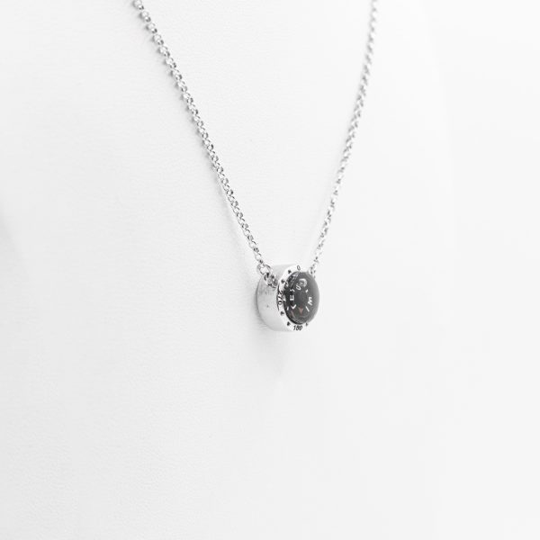 SCARABEO Bussole Collana con ciondolo Bussola, Argento 925 - immagine 2