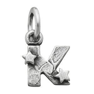 GIOVANNI RASPINI Charm "K" con Stelle