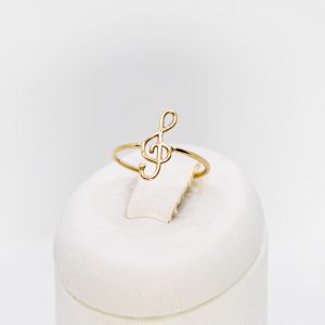 GINGER - Anello CHIAVE DI VIOLINO