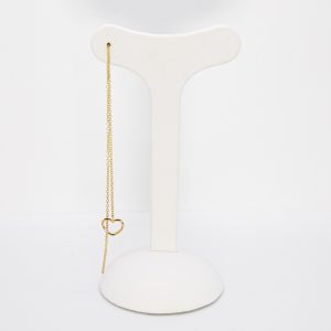 GINGER - Orecchino mono pendente Cuore