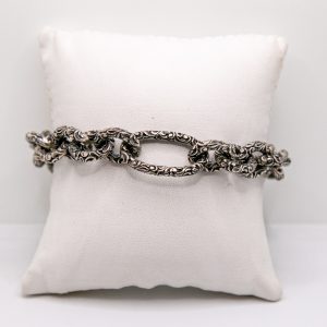 MARIA LUISA - Bracciale Argento brunito