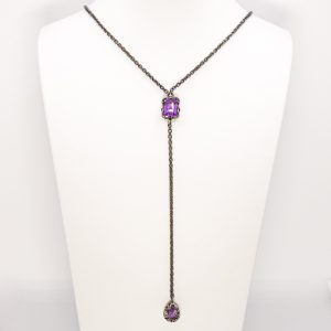 MARIA LUISA - Collana Argento brunito