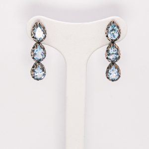 MARIA LUISA - Orecchini Argento brunito