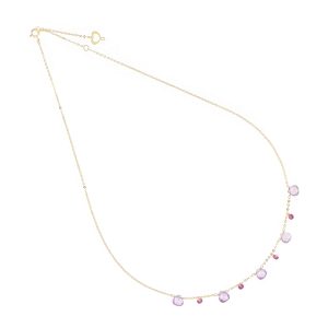 MAMAN ET SOPHIE Girocollo drops Ametista e Rodocrosite