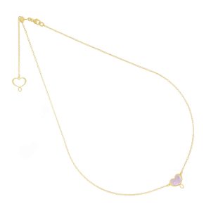 MAMAN ET SOPHIE Girocollo Maman et Sophie madreperla lilla