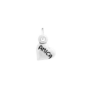 GIOVANNI RASPINI Charm Cuore "Amica"